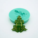 Silicone Mold Large Frog Flexible for Crafts,  Resin, Clay.