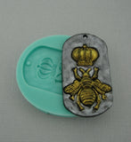 Quin Bee Silicone Mold Flexible  for Crafts, Resin, Clay.