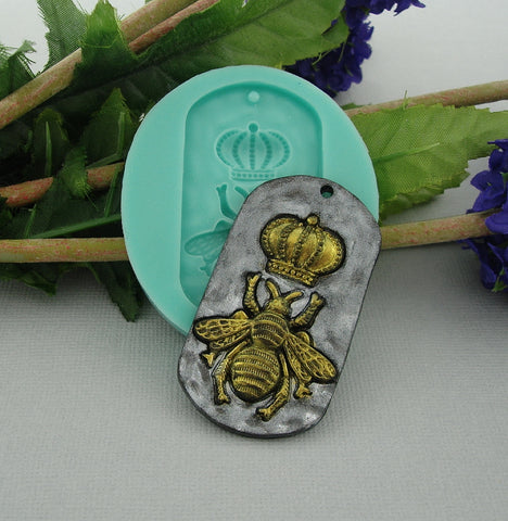Quin Bee Silicone Mold Flexible  for Crafts, Resin, Clay.