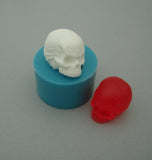 Silicon Mold Small Skull 3D Jewelry Making Resin Polymer Clay