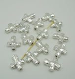 Cross Bead Charm Pendants