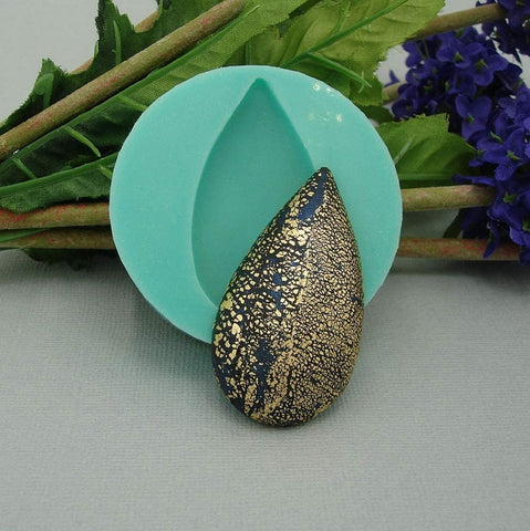 Silicon Mold Big Drop Stone Jewelry Making Resin Polymer Clay.