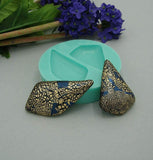 Silicon Mold Irregular Shape Stones Jewelry Making Resin Polymer Clay.