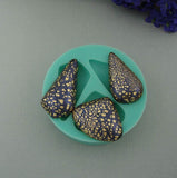 Silicon Mold Three Stones Jewelry Making Resin Polymer Clay.